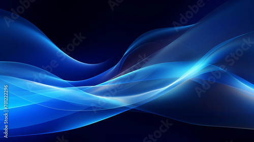 blue light glowing abstract background 