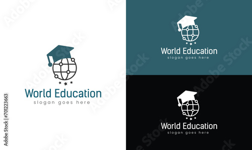 Education logo, School logo, College logo, Versity logo