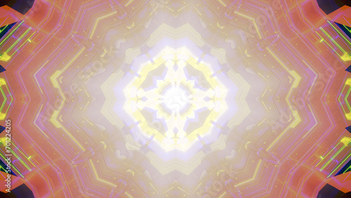 
Mandala 3D Kaleidoscope seamless loop Psychedelic Trippy Futuristic Traditional Tunnel Pattern for Consciousness Meditation Background Video Relaxing Ethnic Colorful pattern Chakra Kundalini Yoga