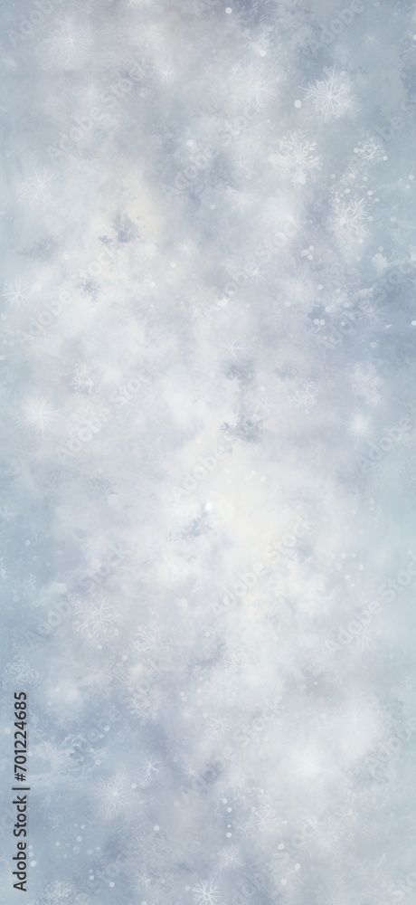 Background of gently falling snowflakes