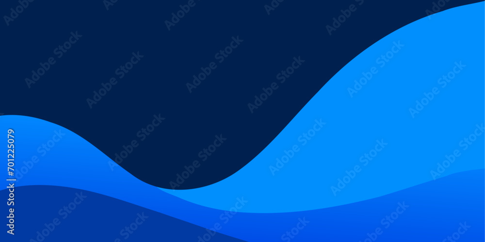 Blue wave, water wave, lines, blue sky background. Vector texture design poster banner abstract blue wallpaper background Blue wave, water wave, lines, blue sky background. Vector texture design poster banner abstract blue wallpaper background