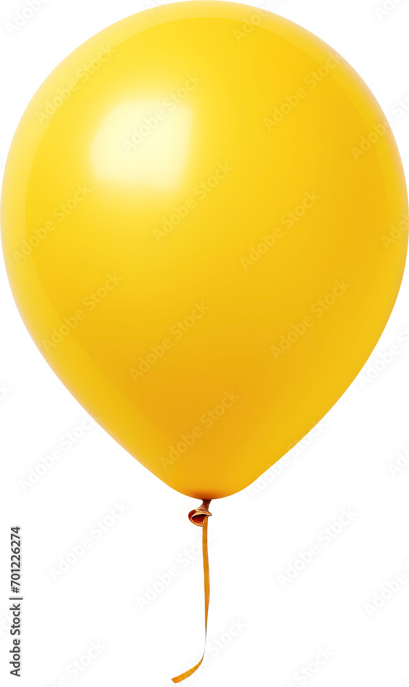 Balloon isolated on transparent background. PNG