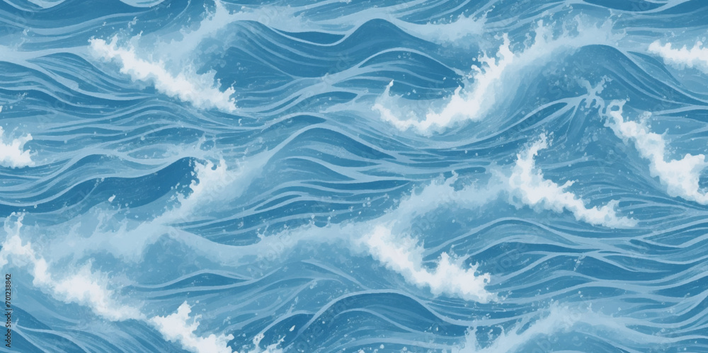 Vector ocean wave line blue and white background. Ocean sea art with natural template. Seamless soft blue ocean pattern wave water background. Vector ocean wave line blue and white background. Ocean sea art with natural template. Seamless soft blue ocean pattern wave water background.