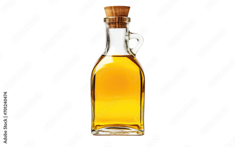Oil Flask isolated on transparent Background