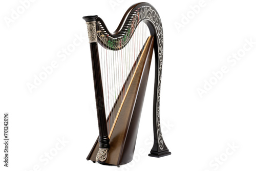 Presence of a Harp Isolated On Transparent Background