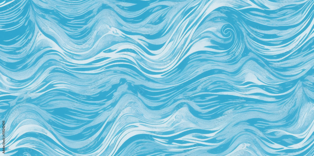 Seamless wave water ocean soft blue curve line background. Vector sea, wave, water background. Seamless wave water ocean soft blue curve line background. Vector sea, wave, water background.