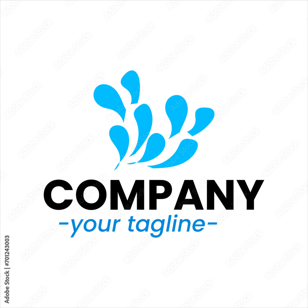 Sea waves logo set tidal waves ocean storm wavy river vector image company logo symbolizing water waves Sea waves logo set tidal waves ocean storm wavy river vector image company logo symbolizing water waves