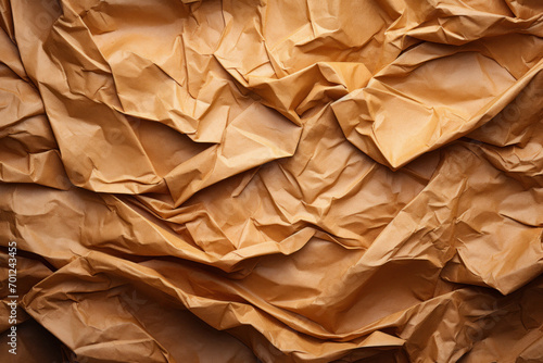 Wallpaper Mural Brown crumpled paper texture for background. Torontodigital.ca