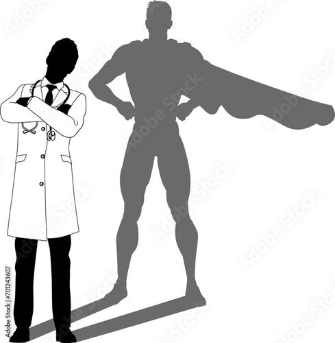 A superhero medical doctor ...