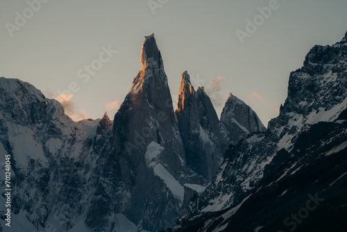 Sunset at Cerro Torre, Patagonia