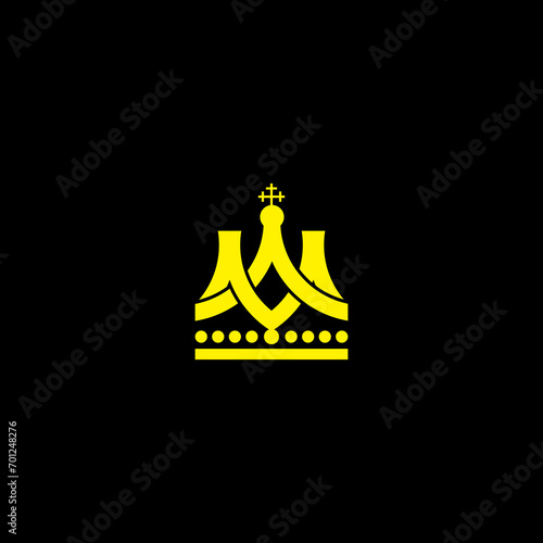 golden crown vector