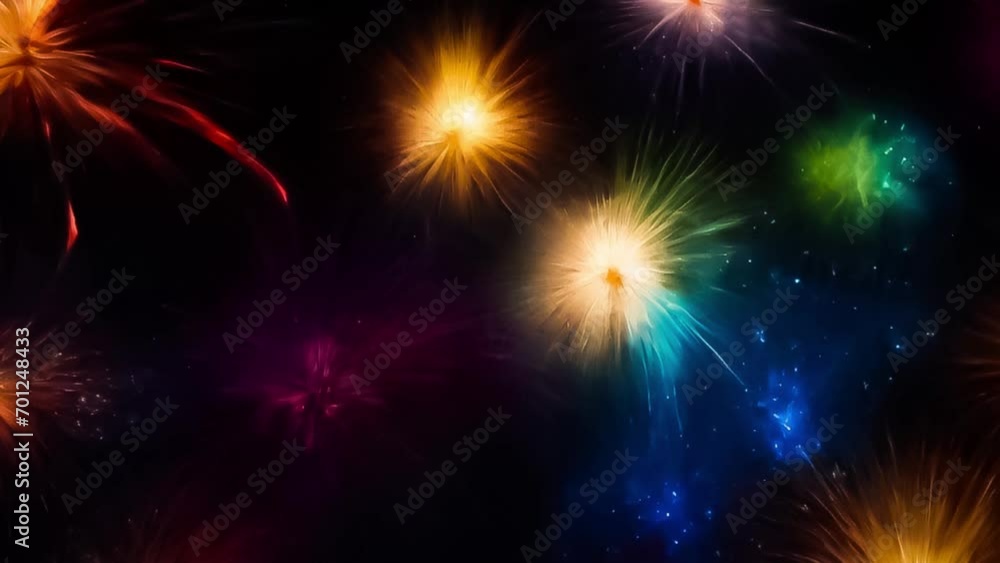 Abstract rainbow background creativity firework exploding Abstract rainbow background creativity firework exploding