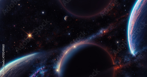 Planet in Space