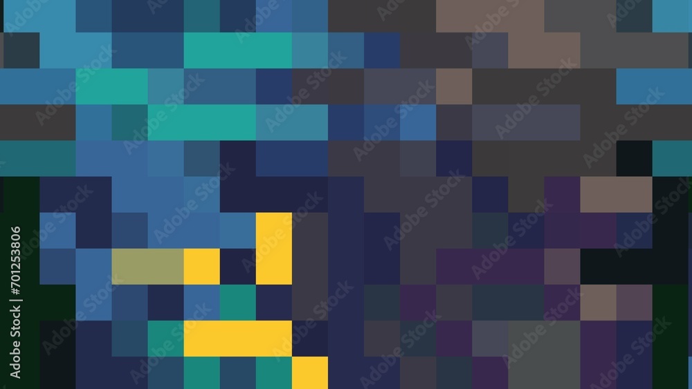 Abstract background using pixels with aesthetic geometric shapes Abstract background using pixels with aesthetic geometric shapes