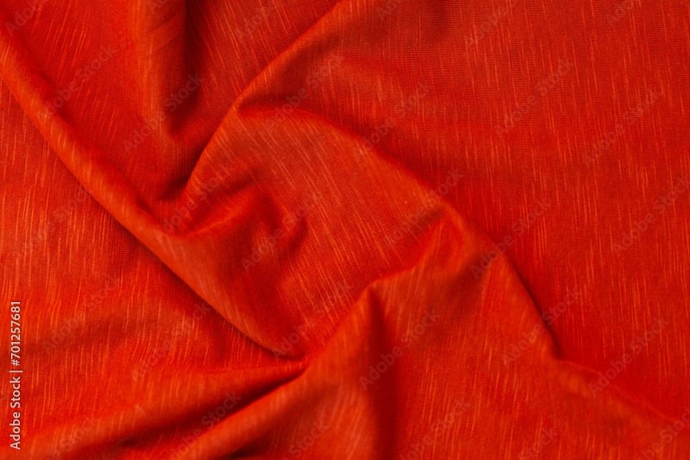 red fabric with soft waves red fabric with soft waves