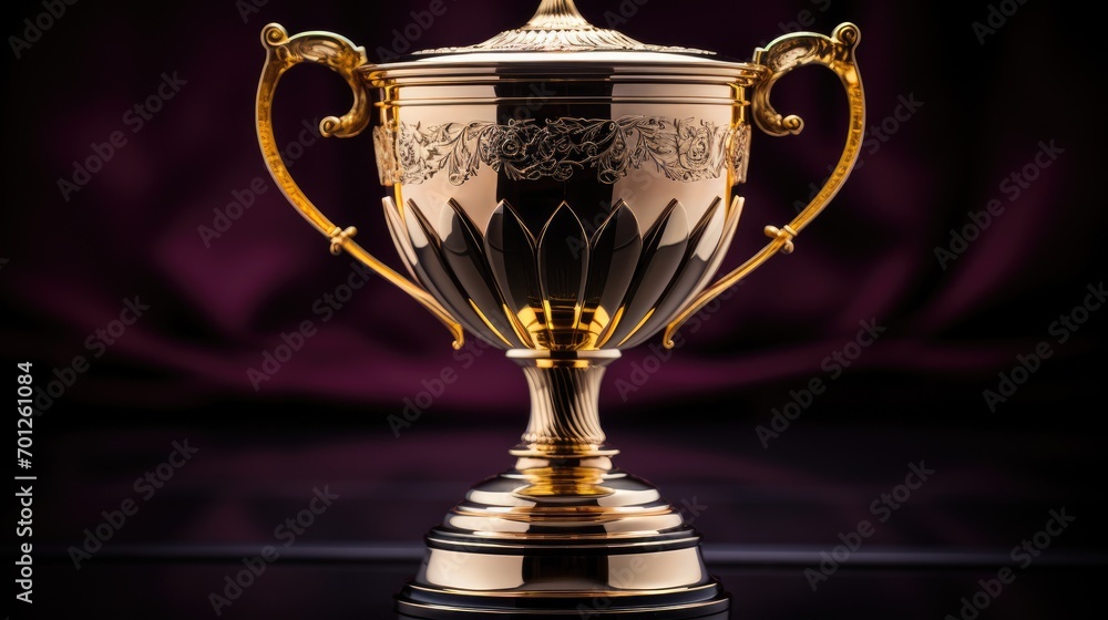 Captivating elegance: a stunning and graceful trophy cup radiating beauty and prestige, a symbol of achievement and excellence in exquisite design and timeless allure Captivating elegance: a stunning and graceful trophy cup radiating beauty and prestige, a symbol of achievement and excellence in exquisite design and timeless allure