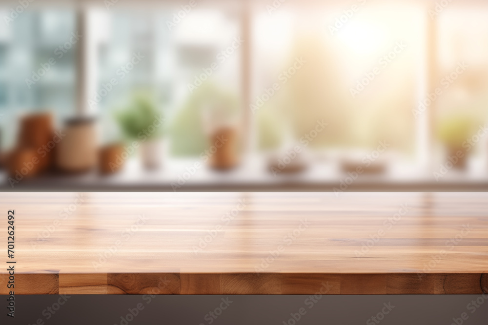 Wooden Table bright background Wooden Table bright background