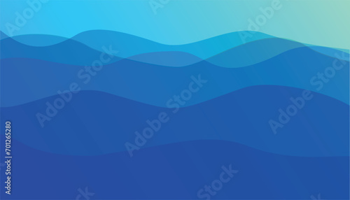 abstract background wave gradient design