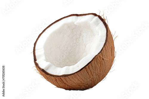 Coconut Beauty Isolated On Transparent Background
