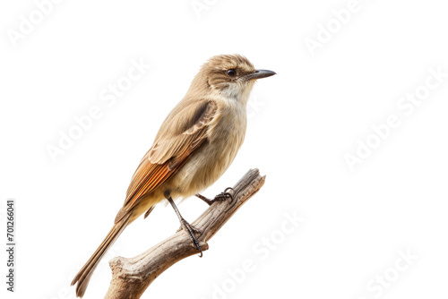 The Single Bird Isolated On Transparent Background