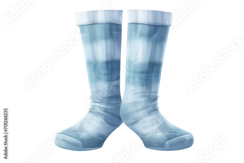 Winter Comfort Knee Highs Isolated On Transparent Background