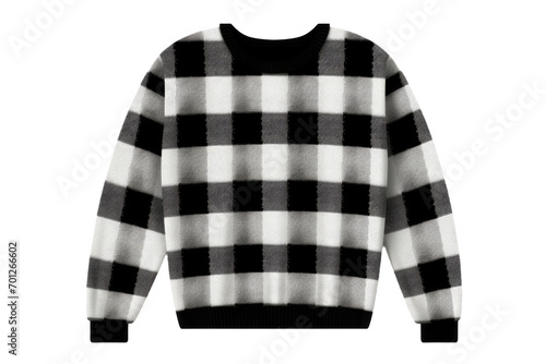 Plaid Sweater Isolated On Transparent Background © Yasir