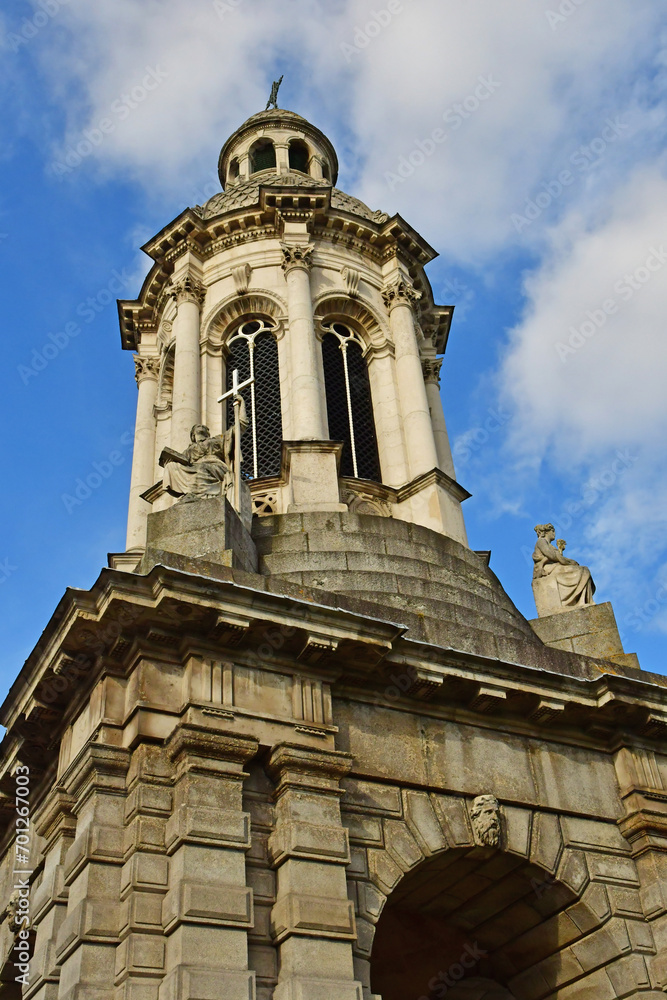 Dublin,Ireland - september 15 2022 : Trinity college Dublin