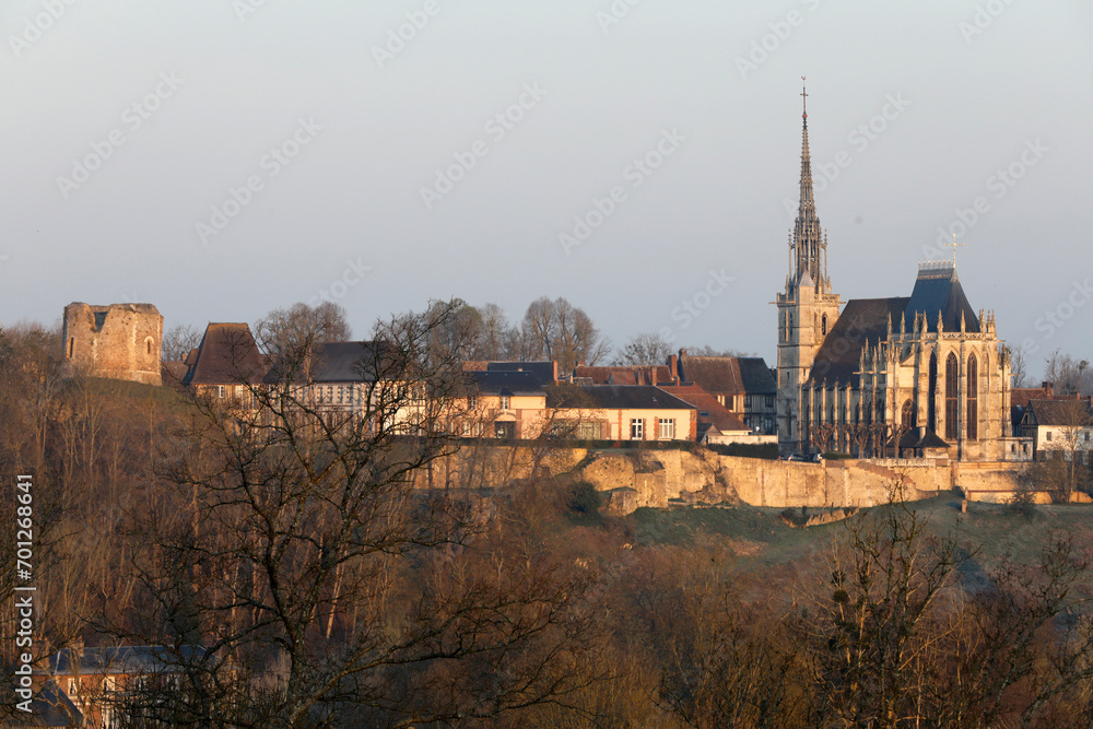 View of Conches, Eure, France