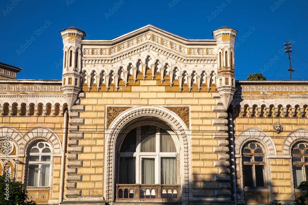 Detail of City hall, Chisinau, Moldova
