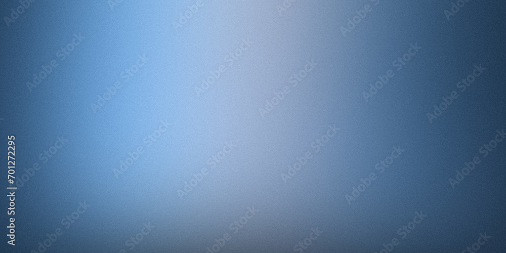Noisy blue vignetting abstract background. Colorful gradient. Holographic blurred grainy gradient banner background texture. Noisy blue vignetting abstract background. Colorful gradient. Holographic blurred grainy gradient banner background texture.