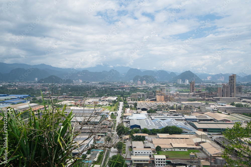 view over the city of ipoh