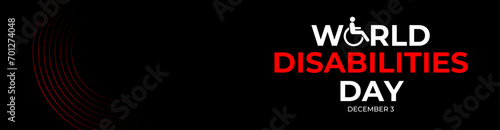 International Day of Persons with Disabilities (IDPD) is celebrated every year on 3 December. suit for website, landing page, poster, banner, brochure, corporate, cover, flyer. Vector illustration