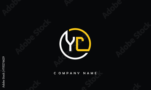 YC, CY, Y, C Abstract Letters Logo Monogram photo