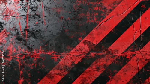 Dynamic red streaks over a dark background, creating an abstract vision of speed and motion with a grungy feel.