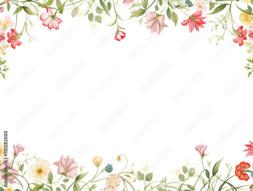 floral page border floral page border