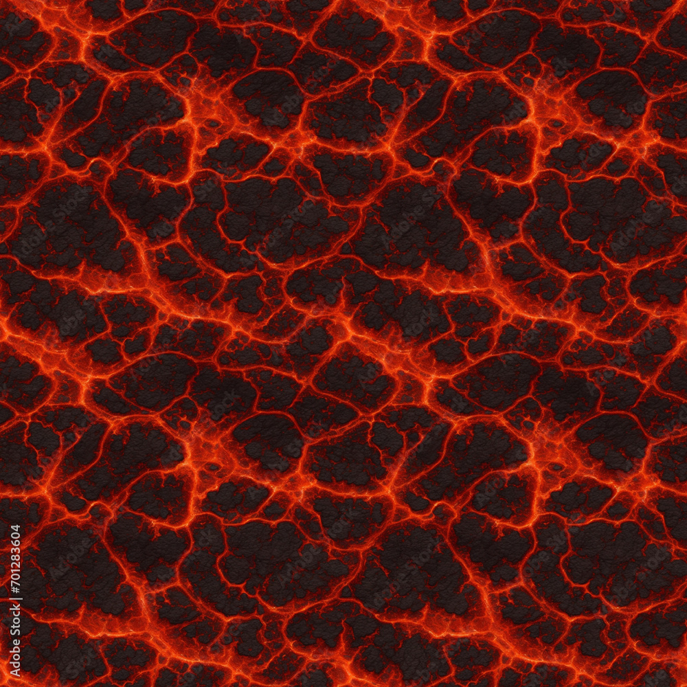 Lava Texture Top View - Generative Ai, Üretken yapay zeka Lava Texture Top View - Generative Ai, Üretken yapay zeka