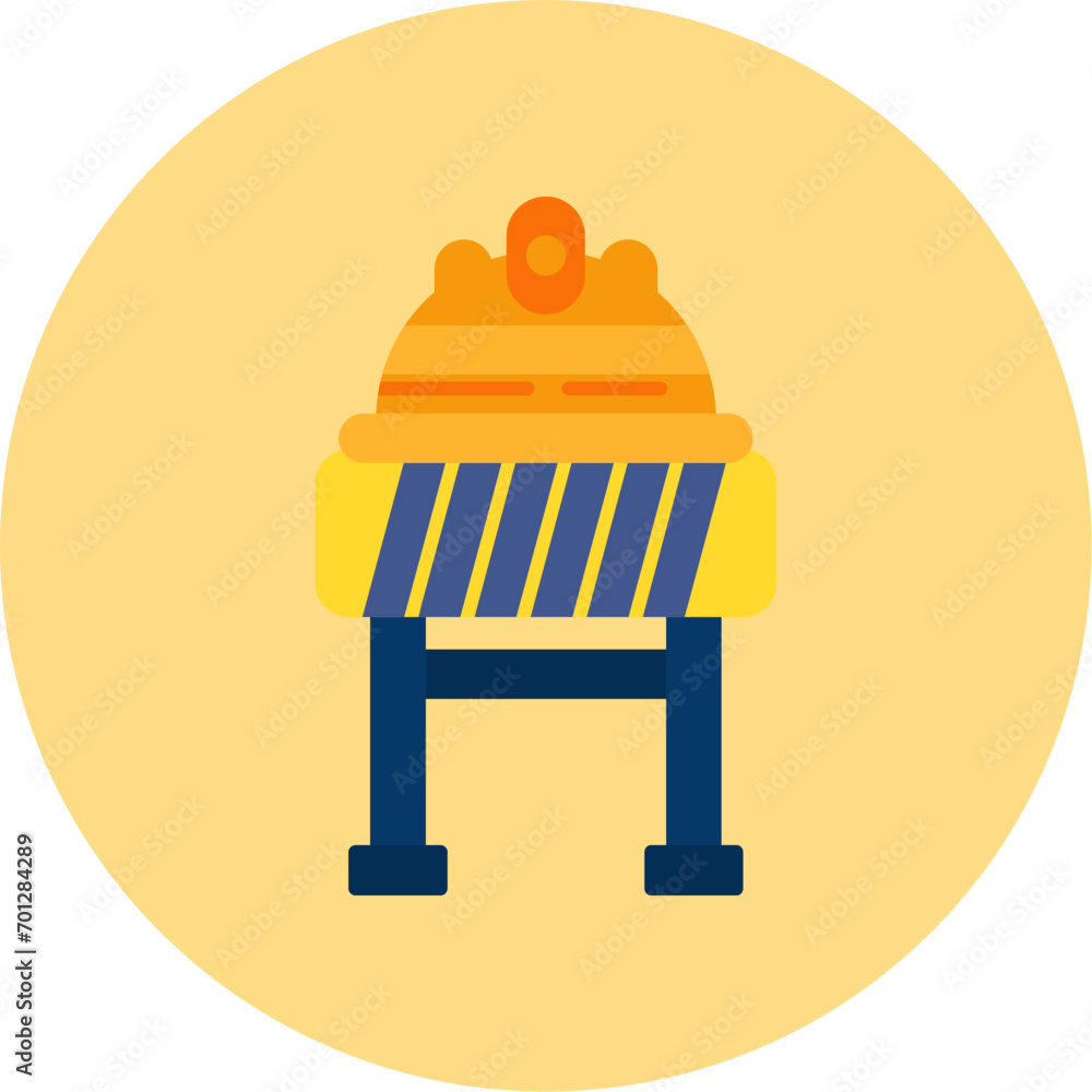 Obraz premium Roadblock Icon