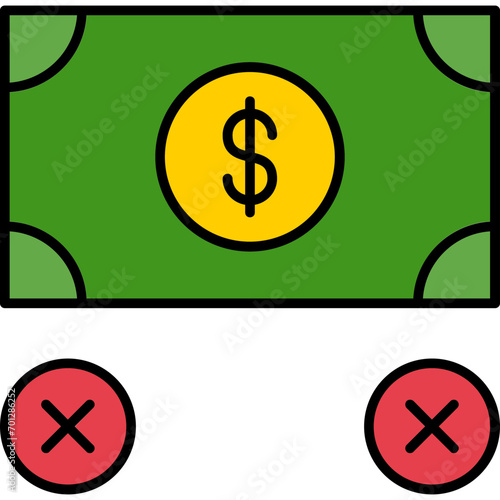 No Money Icon