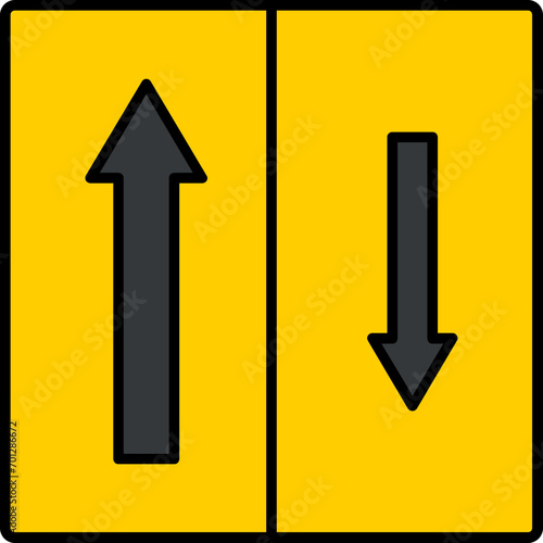 Priority Oncomming Icon