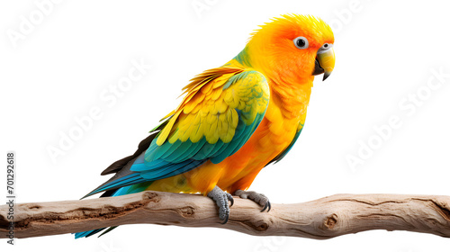 Vibrant Australian Parrot Image, Transparent Exotic Bird, PNG Format, No Background, Isolated Colorful Parakeet, Tropical Avian Beauty