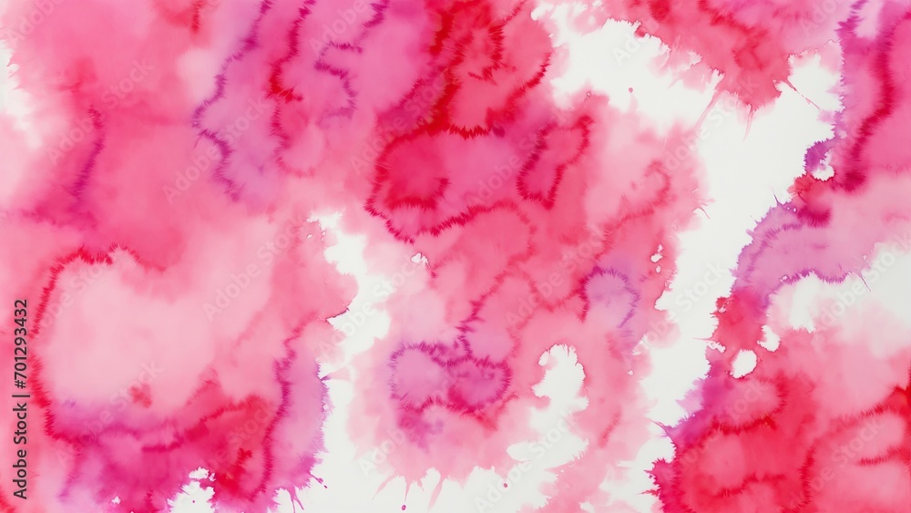Red Tie Dye Colorful Watercolor background