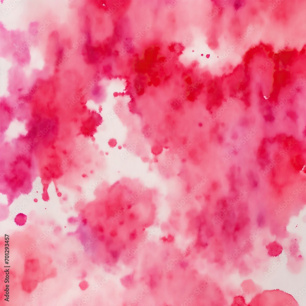 Red Tie Dye Colorful Watercolor background
