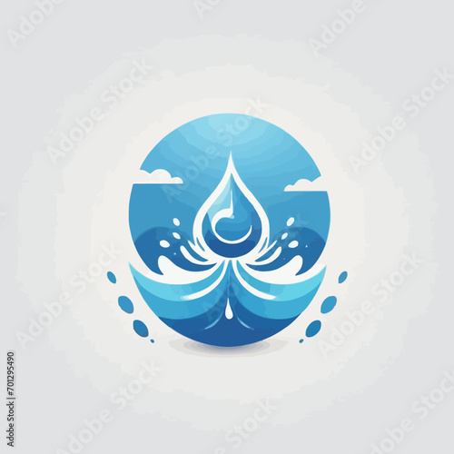 Water Logo Design EPS format Very Cool