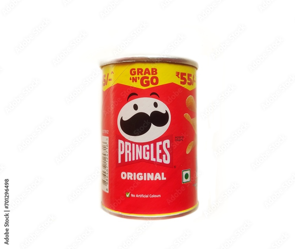 Guwahati, Assam, India January 01, 2023 Kellogg's Pringles Original