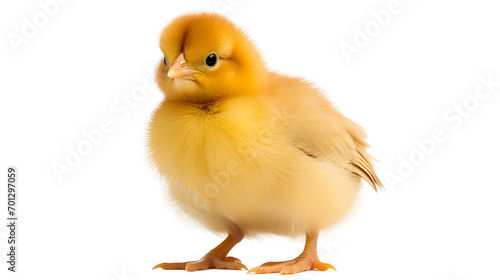 Valokuva Fluffy Chick Image, Transparent Baby Bird, PNG Format, No Background, Isolated A