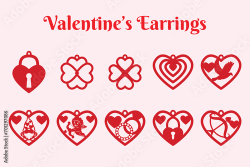 Earrings Valentine's Collection