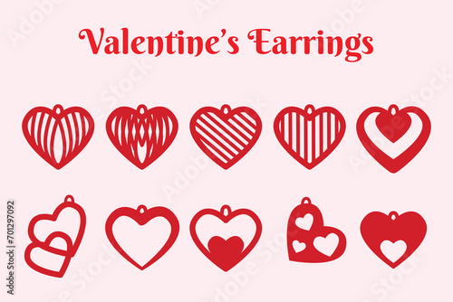 Earrings Valentine's Collection