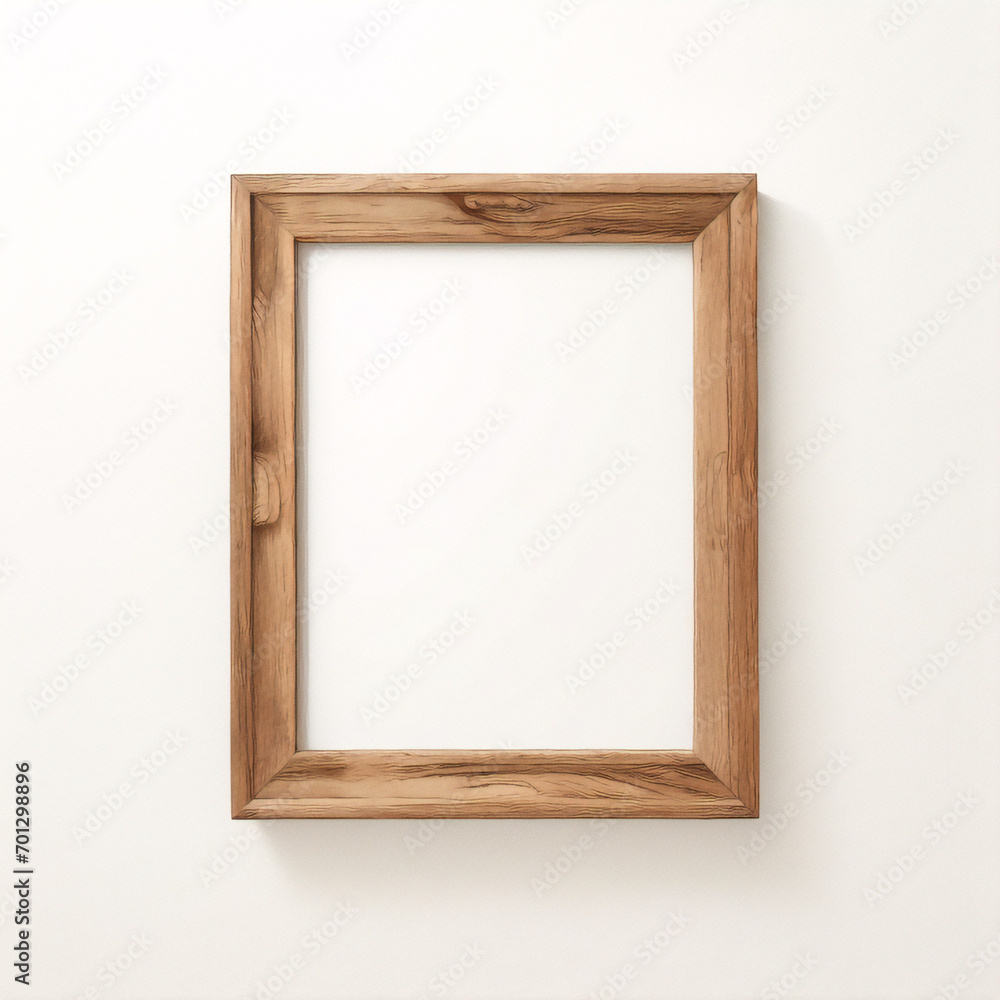 Marco vertical rectangular fino de madera clara colgado en una pared con textura blanca, plano, vista superior, ilustración 3D
Marco vertical rectangular fino de madera clara colgado en una pared con textura blanca, plano, vista superior, ilustración 3D