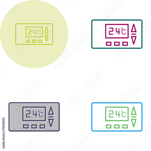 Thermostat Vector Icon