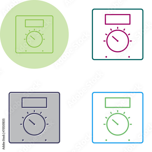 Thermoregulator Vector Icon